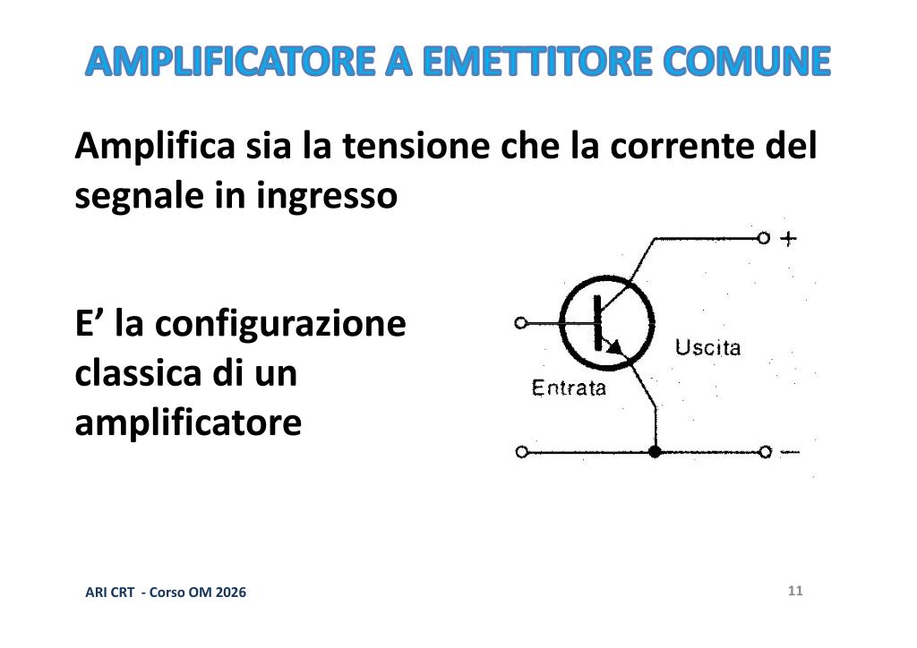 Emettitore Comune