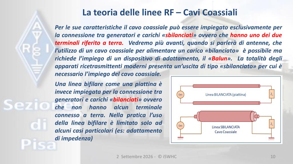 Cavi coassiali e bifilari